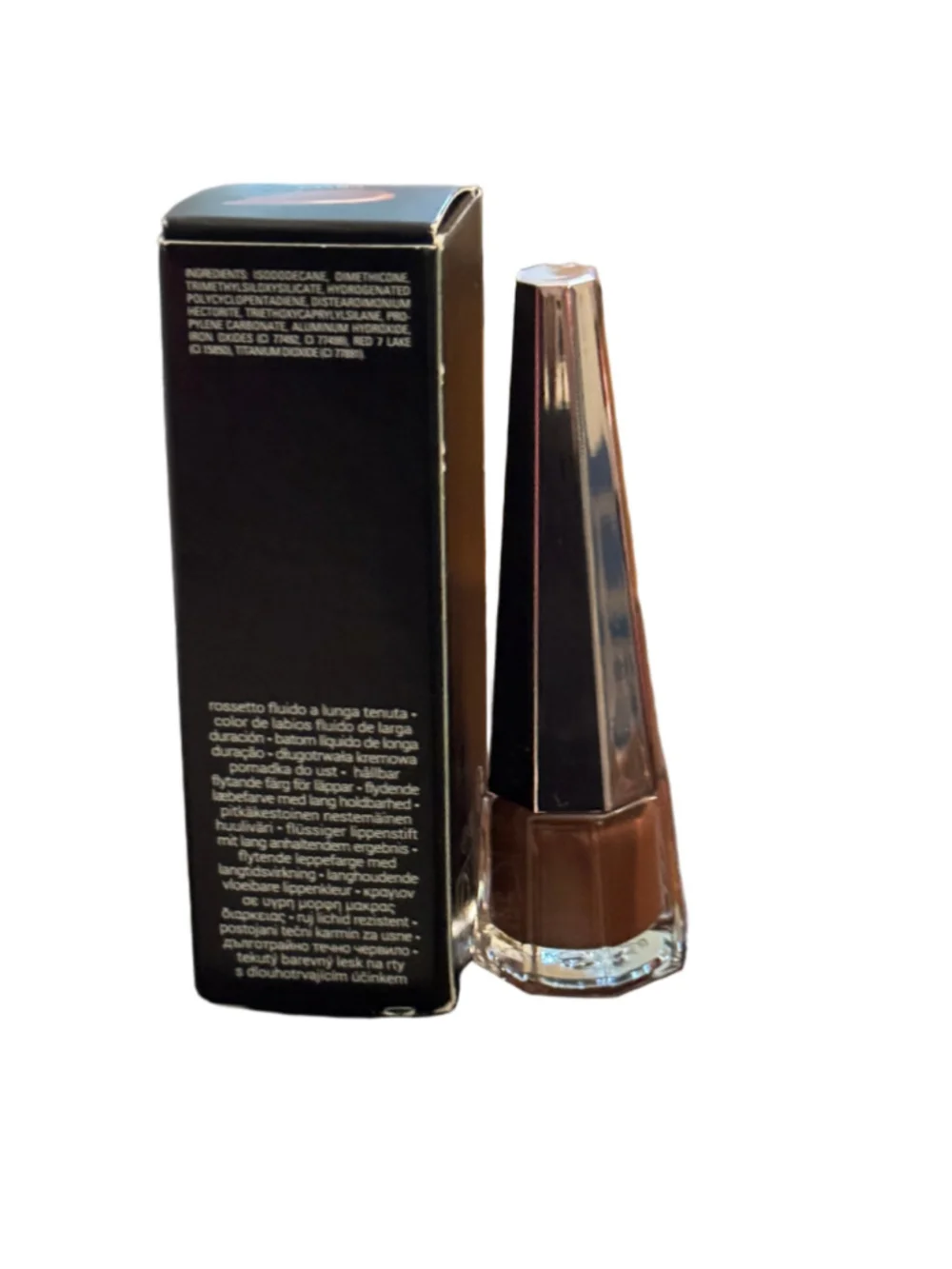 New Fenty Beauty Stunna Lip Paint Unveil 04 Brown mini sized